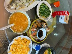 -七的湖·晚芳亭·阳澄湖农家菜·大闸蟹(莲花岛店)