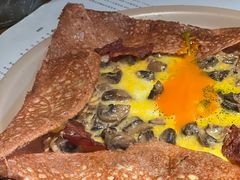 菠菜菌菇可丽饼-salée