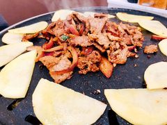 -燚店·铁板鱼蛙·烤肉·烤串(北新桥店)