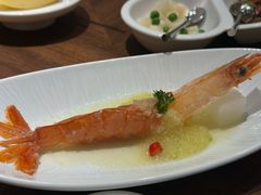 椴树雪蜜腌大虾-喜鼎海胆水饺(东港店)