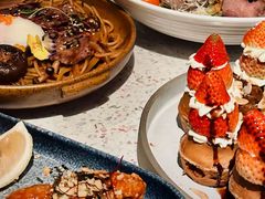 草莓忌廉华夫饼-BE BRIGHT KITCHEN(正佳广场店)