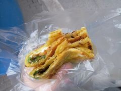韭菜蛋饼-老客满蛋饼(双塔市集店)