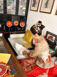 -懿沉香中式嫁衣礼服秀禾服龙凤褂马来褂旗袍总店