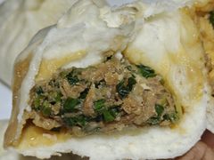 猪肉韭菜包-老陶包子铺(南大西南村店)