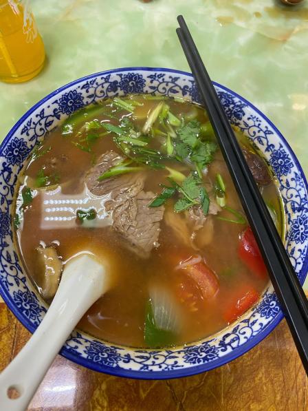 兰州马家拉面(金港路)-"今天开吃打卡了无数次的兰州马家拉面,位置.