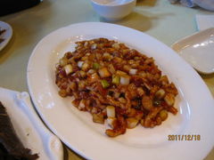 宫保鸡丁味的鱼香肉丝-张鸭子大酒楼(南滨路店)