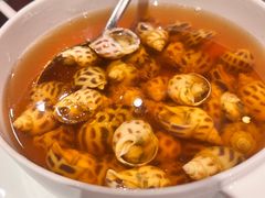 古越陈酿煮花螺-杭州西子湖四季酒店·金沙厅