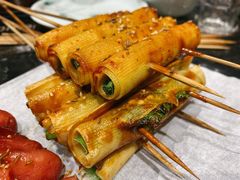 菜卷-红岸碳烤齐齐哈尔原味生态烤肉