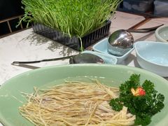 活体有机豆苗-捞神煲汤火锅(湖滨商业街店)