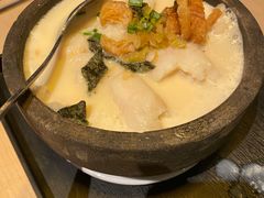 上海咸豆浆煨鱼片-避风塘(宝山万达店)