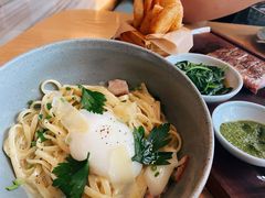 奶油培根半熟蛋意面-EN SPACE恩空间