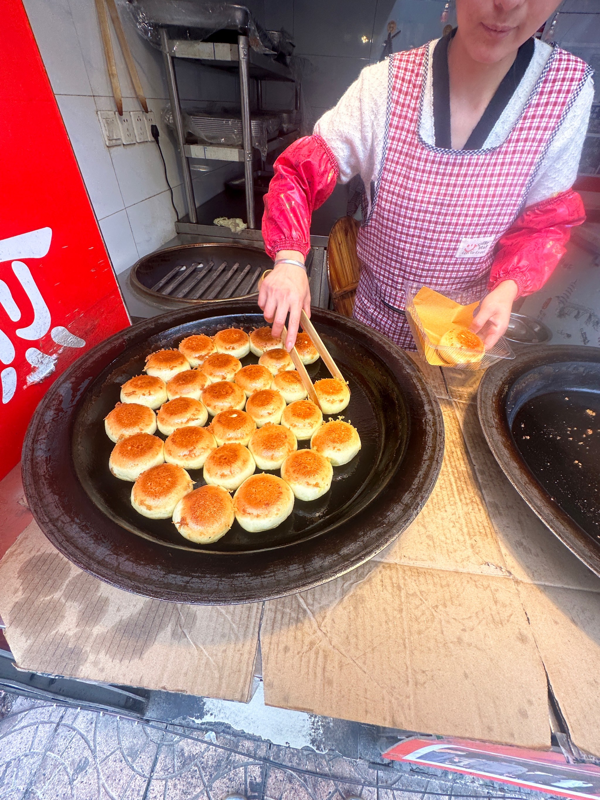 外酥里嫩的牛肉煎包