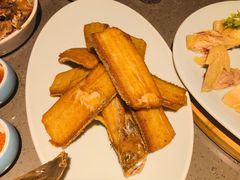 干炸带鱼-老头儿真传-老头儿油爆虾(星光一期店)