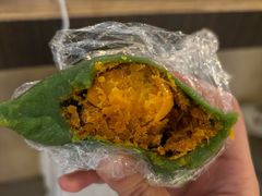 蛋黄肉松青团-许阿姨糕团店(南京总店)