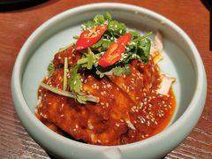 芝麻口水鸡-绿茶餐厅(松江万达店)