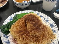 斗门靓虾籽捞银丝面-丽的面家(多宝路店)