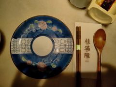 餐具摆设-桂满陇-西湖船宴(西单大悦城店)