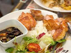 香煎鸡排饭-旺记冰室(九龙中心大厦店)
