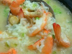 鲜虾干贝砂锅粥-肉神潮汕卤鹅