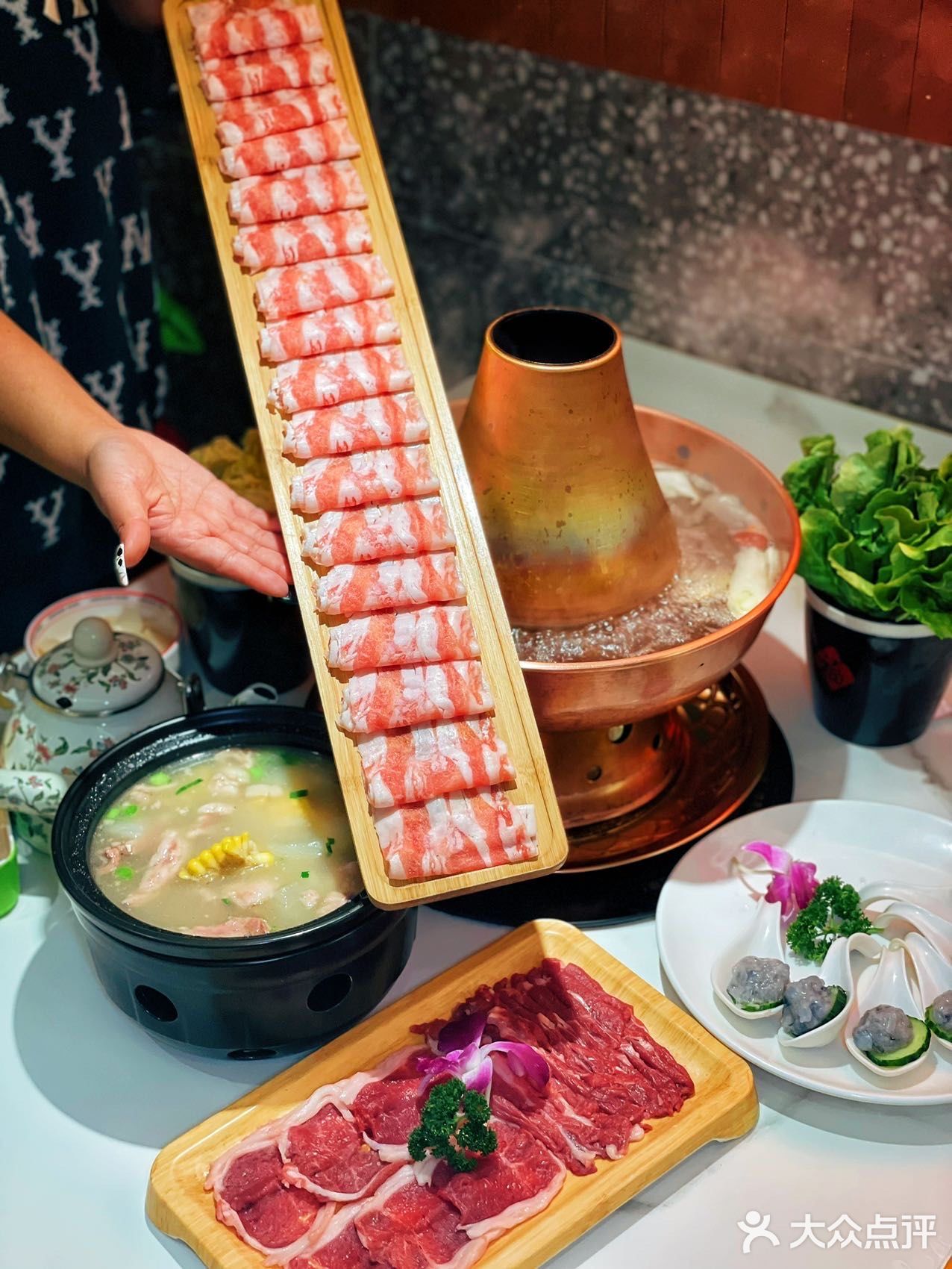 魔都的大冬天，吃老北京涮肉，冬季养生御寒暖心