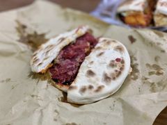 腊牛肉夹馍-老金家蛋菜夹馍(西安总店)