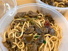 香辣鸡胗热干面-蔡记炸酱热干面(昌里路店)