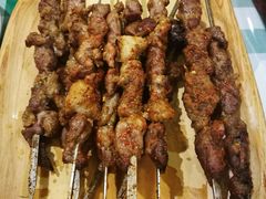 烤羊肉串-新疆巴州金丝特餐厅(大钟寺店)