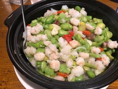 蚕豆米虾仁-浔庐餐厅•江西老字号•九江菜(烟水亭店)