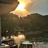 在广州丨宝藏湖边咖啡店看日落🌇发呆一整天！