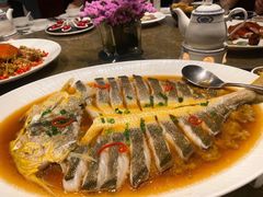 肉汁蒸海钓东海黄鱼-炳胜公馆(珠江新城店)