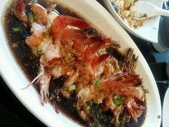 蒜蓉开片虾-鹿港小镇(黄金店)