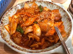 泡菜炒鱿鱼-쌍화점 霜花店·朝鲜族料理(徐家汇店)