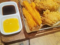 炸鸡拼盘-七八冷面·延边朝鲜族美食(欢乐谷店)