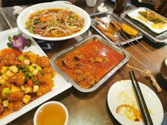 -老兰家传统烧烤炒菜泡馍(小南门店)