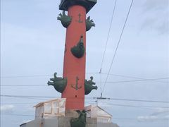 -瓦西里岛古港口灯塔
