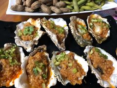 炭烤生蚝-兆辉木炭海鲜烧烤·海鲜小炒