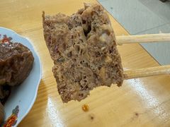 精肉炖蛋-谈灵农家柴爿菜饭