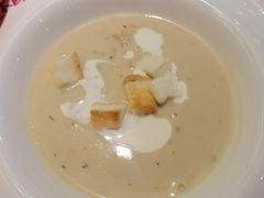 鸡粒玉米茸蘑菇奶油汤-美森西餐厅(曙光大道店)