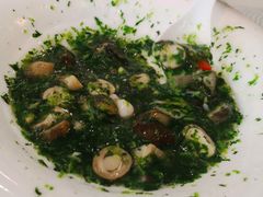 荠菜双菇烩虾仁-聚鑫阁江浙菜·非遗传承技艺(闵行交大店)