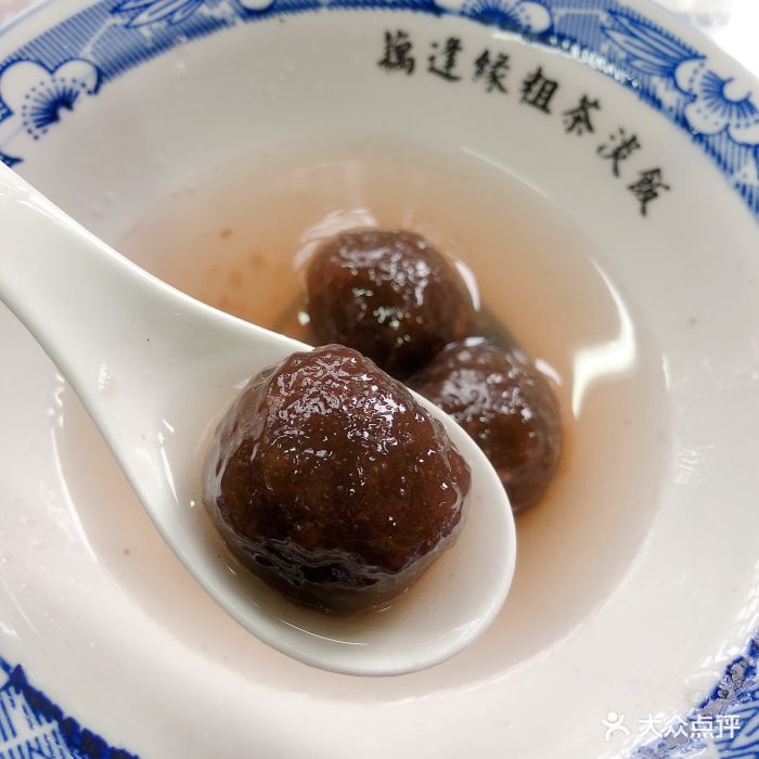 粗茶淡饭(东关街店)-桂花藕粉圆-菜-桂花藕粉圆图片-扬州美食-大众
