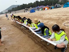 -山海一众流清河沙滩露营地·团建拓展·沙滩烧烤