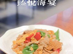 竹毛肚炒土鸡蛋-臻悦海宴.家宴(奥体中心店)