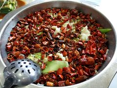 炝锅无刺巴沙鱼2.5斤（微辣）-清真·锦翔炝锅鱼(明德门店)