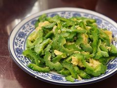 苦瓜炒鸡蛋-范记靖远羊羔肉(博物馆店)