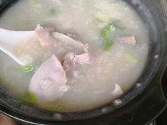 鲜虾猪杂粥-新园饮食店(香洲总店)