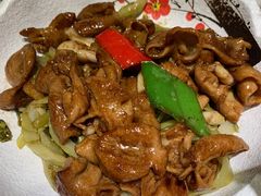 水绿菜炒大肠-原味田园·客家菜·土窑鸡(中航城君尚购物中心店)