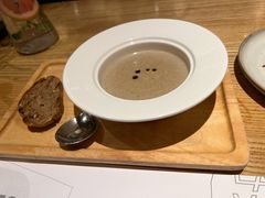 法式蘑菇浓汤-原石牛扒·约会餐厅(龙城万科里店)