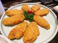 蛋黄鸡翅-新白鹿餐厅(虹桥南丰城店)