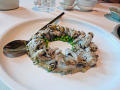 松露酱豌豆捞螺片-广州富力丽思卡尔顿酒店·丽轩·粤菜