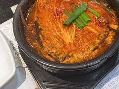 辣牛肉汤-青松馆韩国料理(香港中路佳世客店)